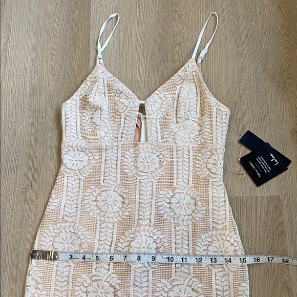 NWT Lulu's Lace Bodycon Mini Dress - Picture 10 of 13